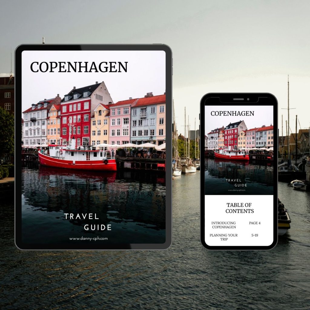 An image of a Copenhagen eBook on a tablet and smartphone